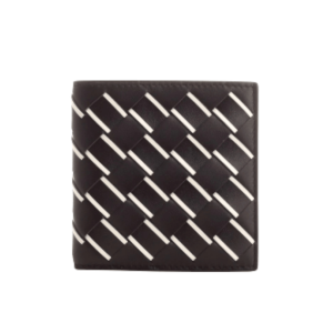 Bottega Veneta Intrecciato Bi-Fold Wallet Fondant White