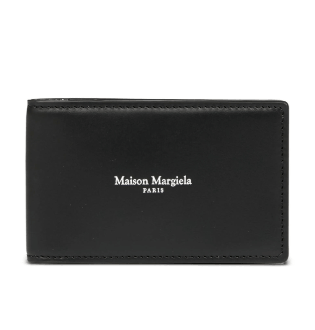 Maison Margiela Logo Card Holder Black