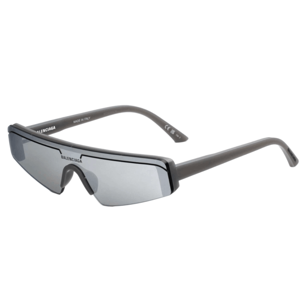 Balenciaga Ski Rectangle Sunglasses Grey