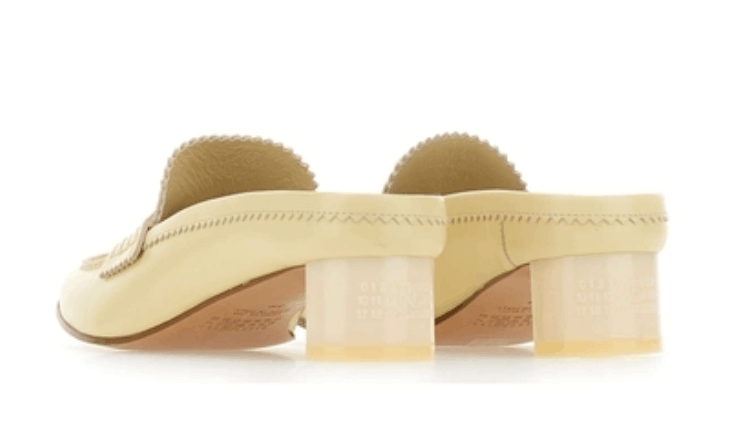 MM6 Maison Margiela Swing Toe Leather Loafers  S66WX0074P7560 T1039