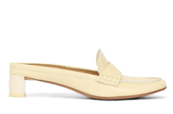 MM6 Maison Margiela Swing Toe Leather Loafers  S66WX0074P7560 T1039