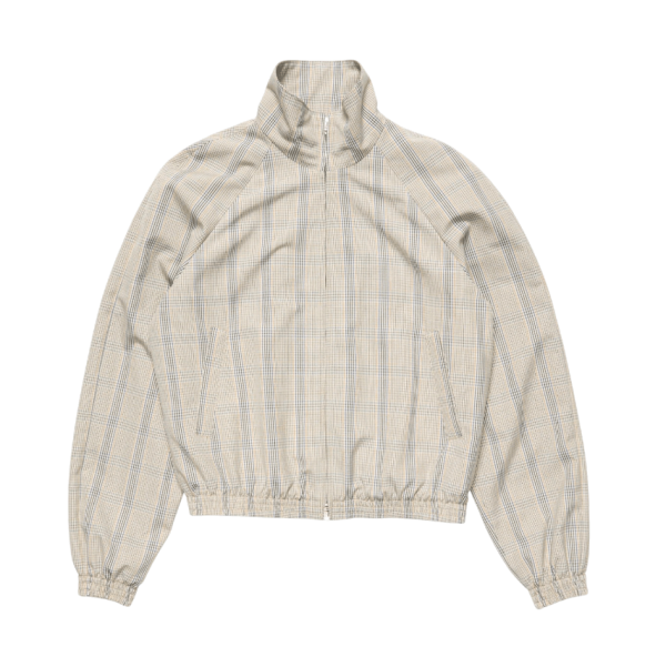 Lightweight check jacket Brown/blue