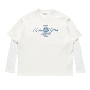 Embroidered t-shirt Off white/ecru