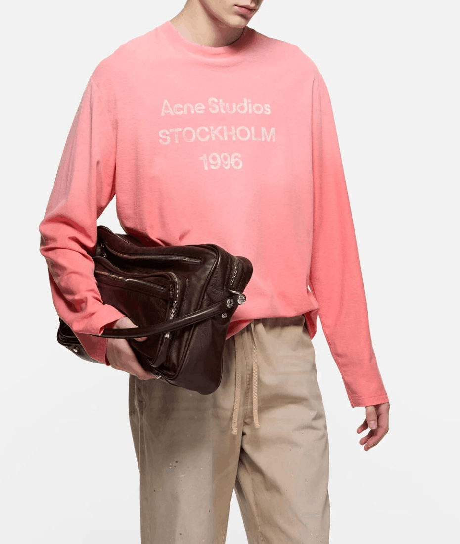 Sprayed 1996 logo t-shirt Tango pink