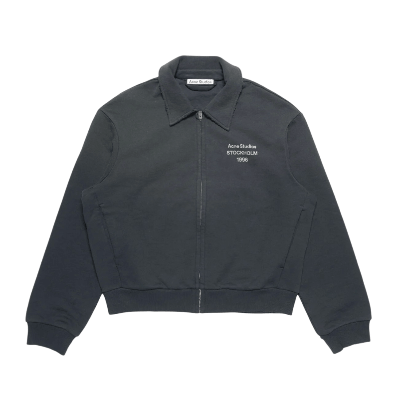 Cardigan with collar Faded black