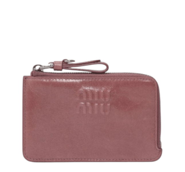 Miu Miu Nappa Leather Envelope Card Holder 5MB066-2A44-F0405