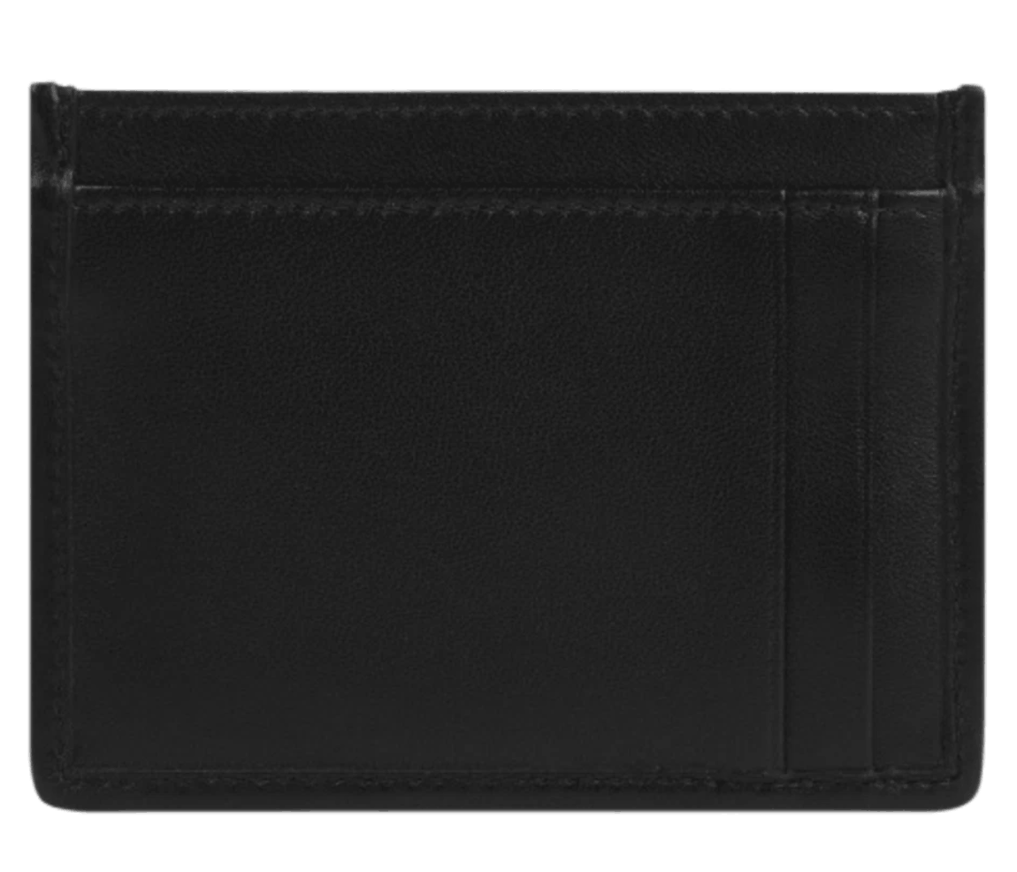 Miu Miu Matelasse Nappa Leather Card Holder Black