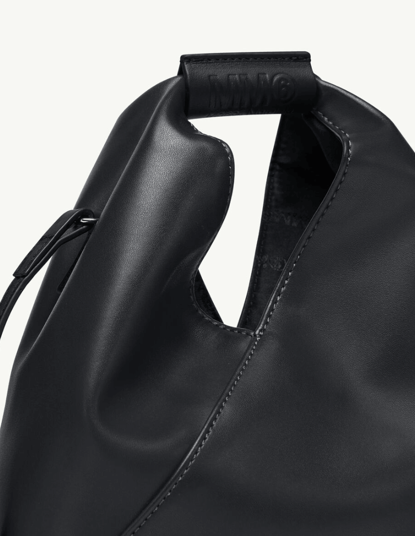 MM6 Maison Margiela Japanese Faux Leather Bag Black