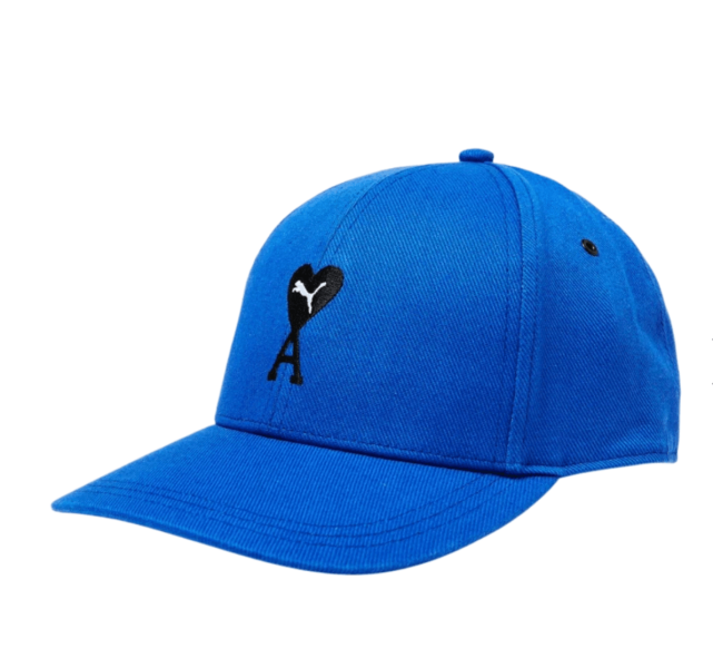 Puma x AMI Low Curve Cap Dazzling Blue