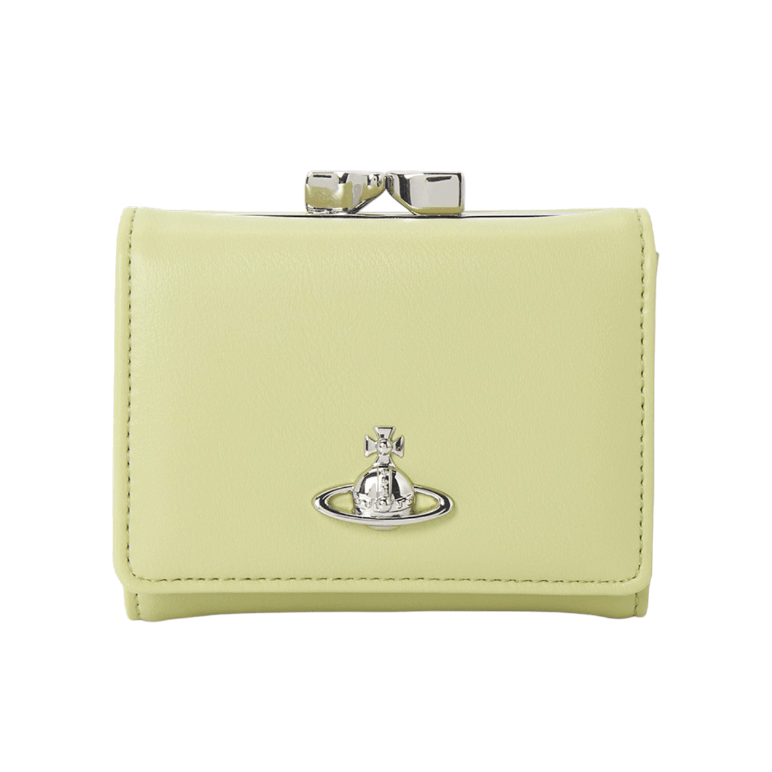 Vivienne Westwood Small Frame Wallet Sage Green