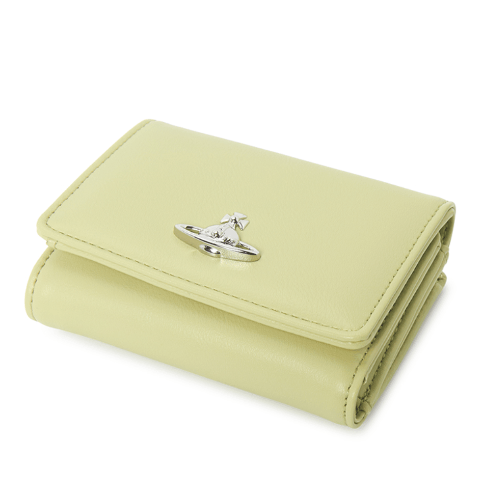 Vivienne Westwood Small Frame Wallet Sage Green