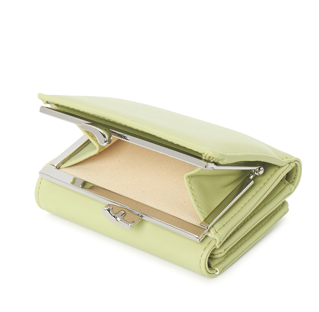 Vivienne Westwood Small Frame Wallet Sage Green