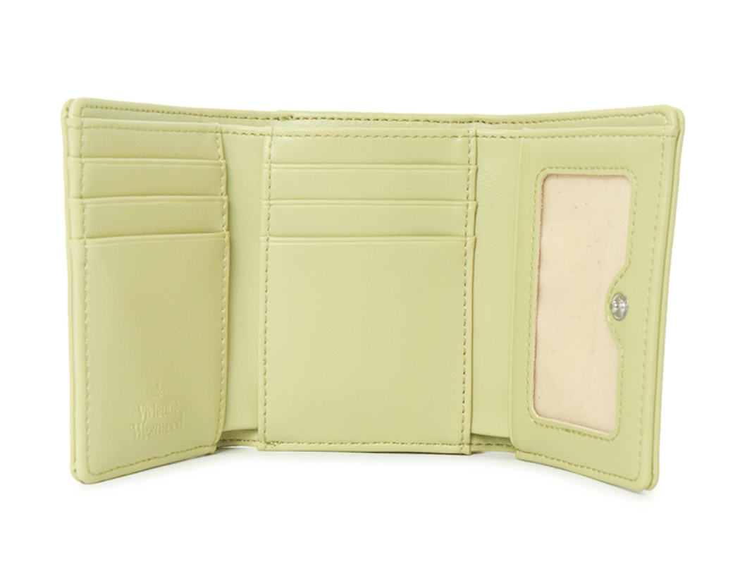 Vivienne Westwood Small Frame Wallet Sage Green