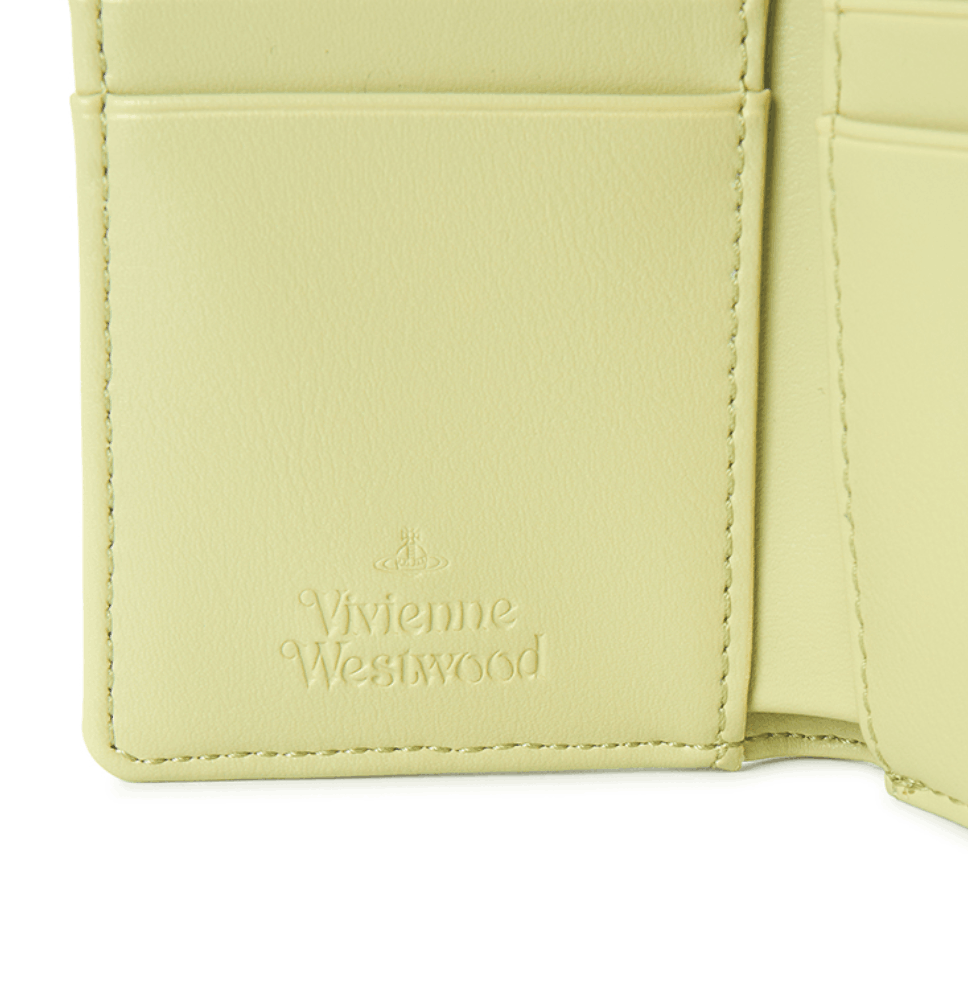 Vivienne Westwood Small Frame Wallet Sage Green