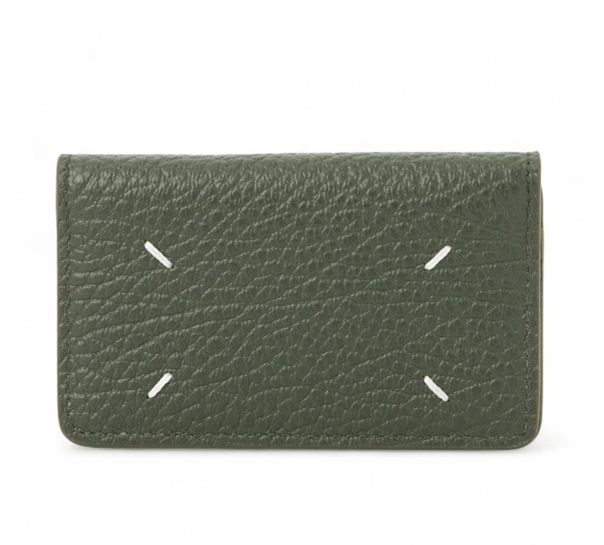 Maison Margiela Stitch Leather Flap Card Holder SA3VX0008 P4455 T7167