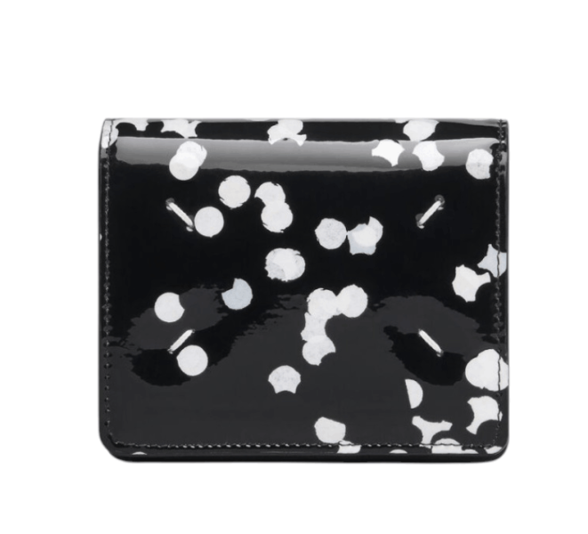 Maison Margiela Clip Wallet Black White