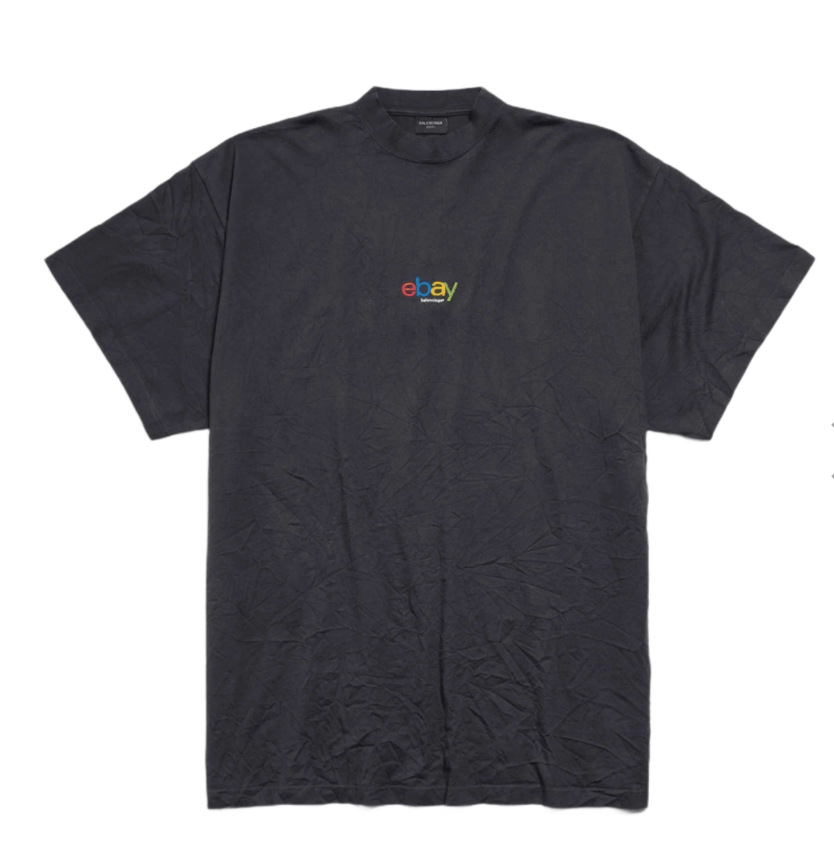 Balenciaga Ebay T-Shirt Oversized Black