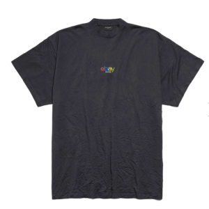 Balenciaga Ebay T-Shirt Oversized Black