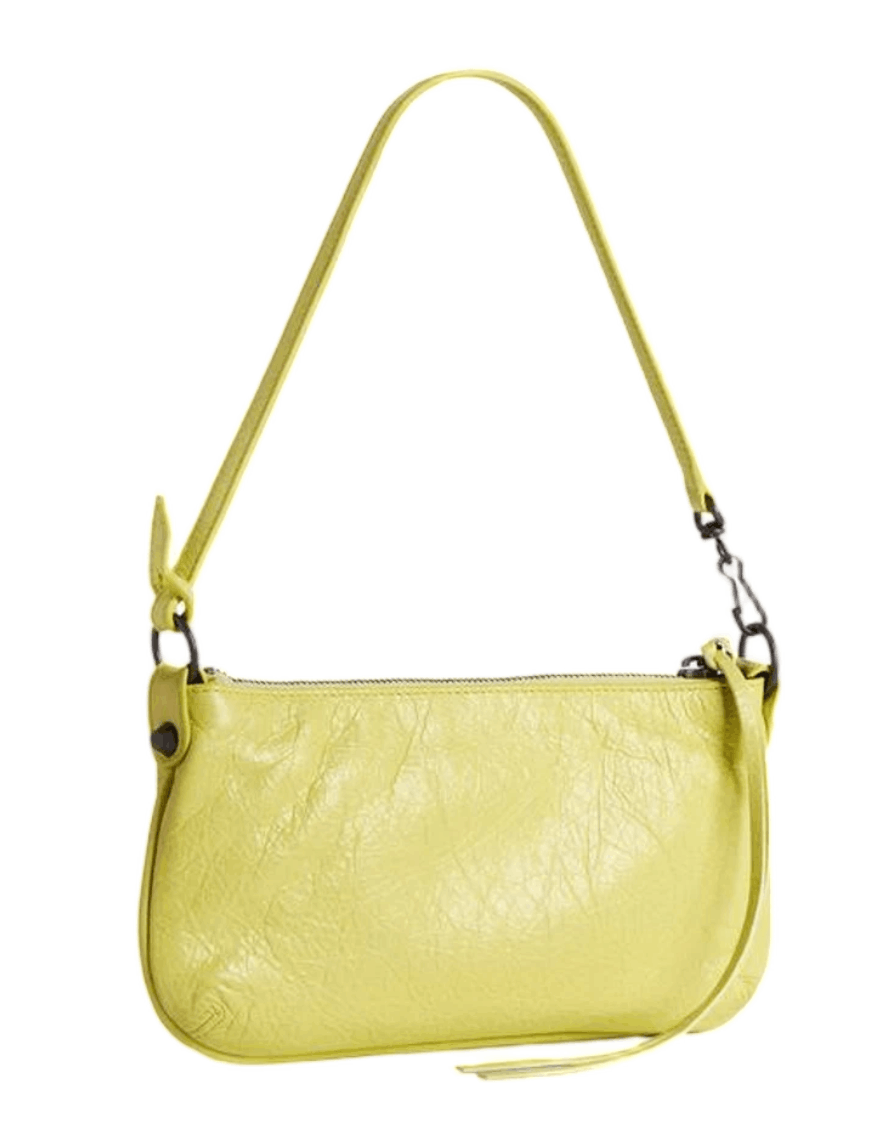 Balenciaga Le City Pouch On Strap Lemonade