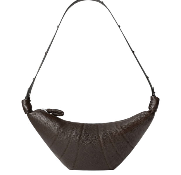 WESTERN STUDS MEDIUM CROISSANT BAG IN LEATHER 