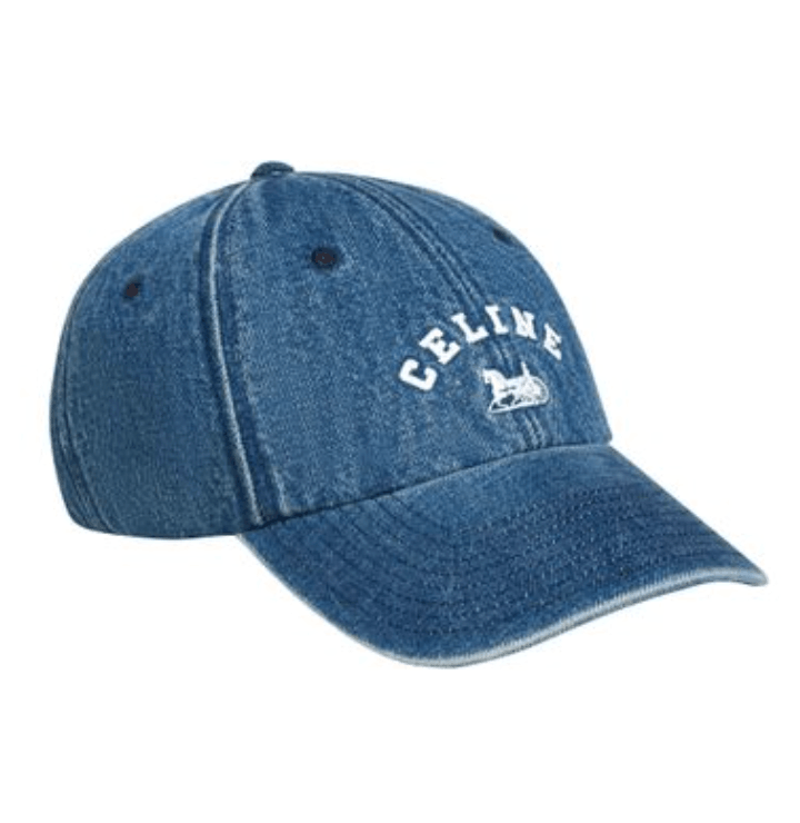RICHELIEU CAP IN COTTON DENIM 