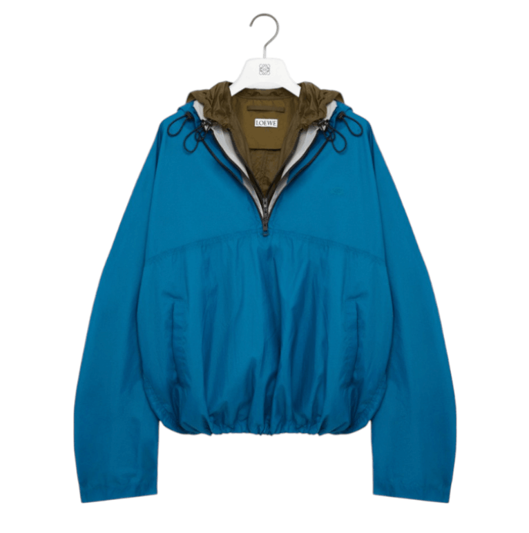 Anorak in technical shell Blue 