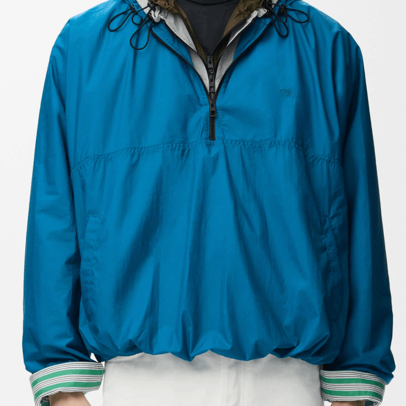 Anorak in technical shell Blue 