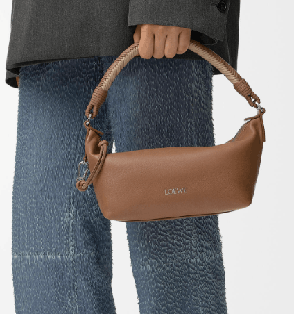 Loewe Cala Mini Nappa Lambskin Mini Bag - Mocha/Beige