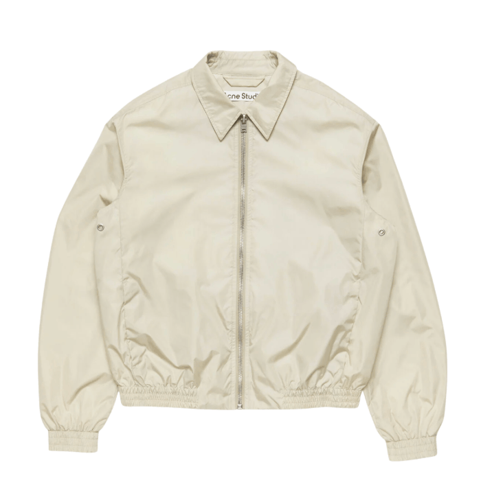 Lightweight nylon jacket - Light taupe