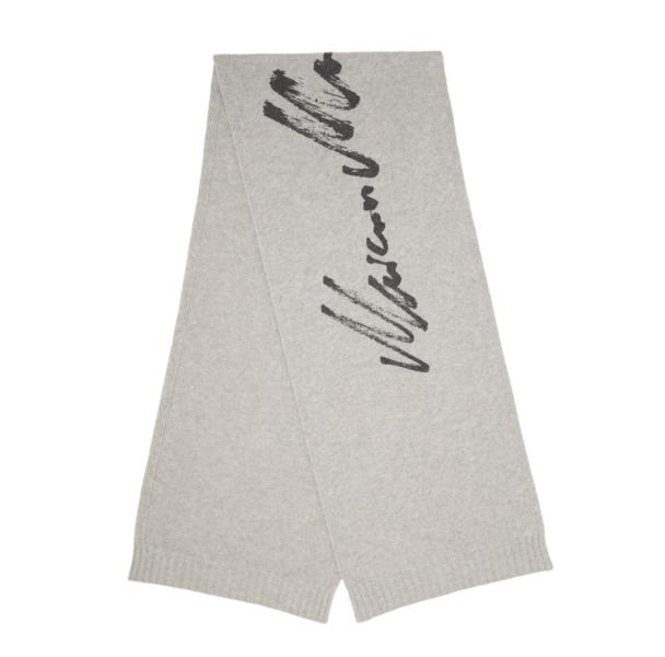 MM6 Maison Margiela Signature Knit Scarf Null