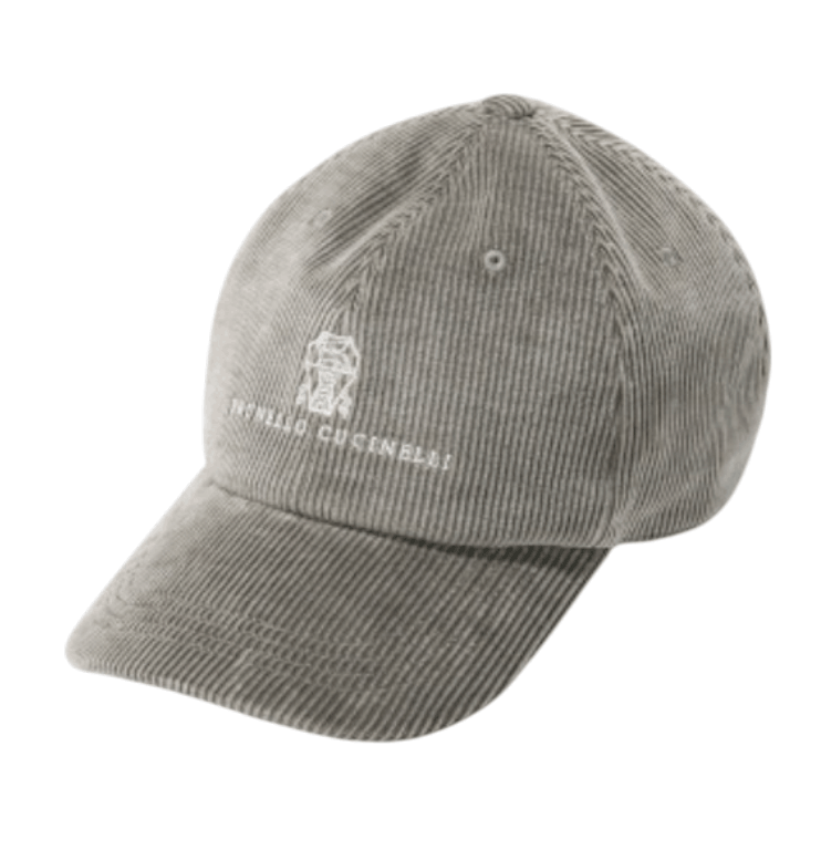 Brunello Cucinelli Corduroy Baseball Cap