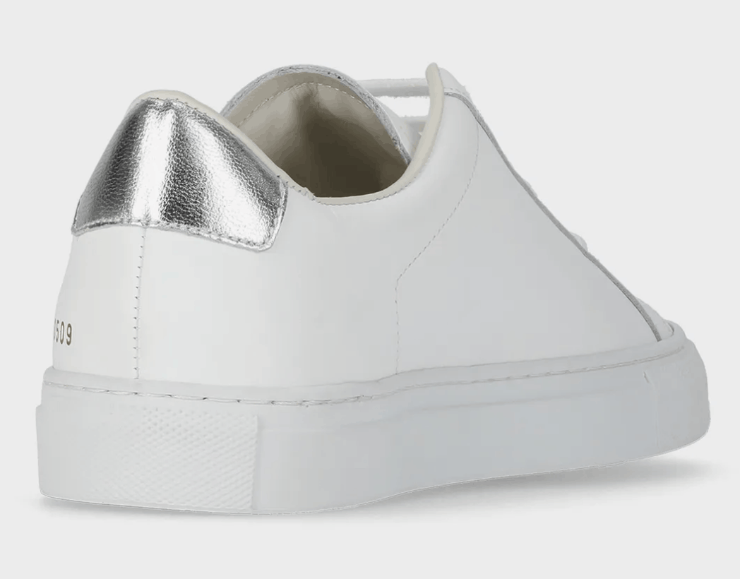 Common Projects Retro Classic Sneakers In 0509 White