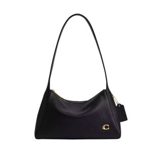 Coach Lola Shoulder Bag Brass Black