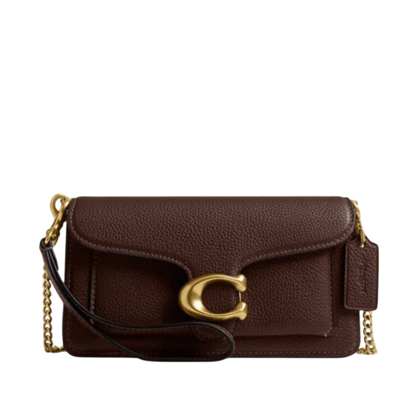 Coach Tabby Chain Crossbody Bag 19 Brass Maple