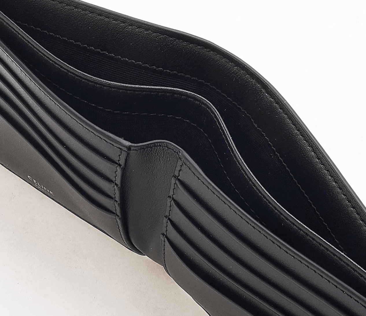 Bi-fold card holder IN Triomphe Canvas - Black