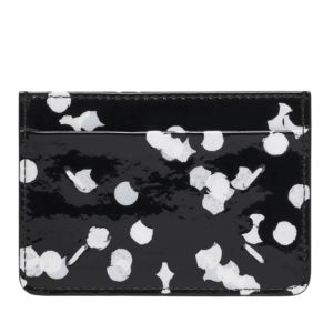 Maison Margiela Slim Card Holder Black White