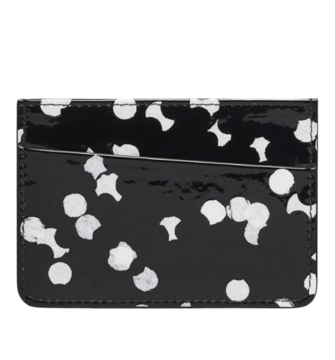 Maison Margiela Slim Card Holder Black White