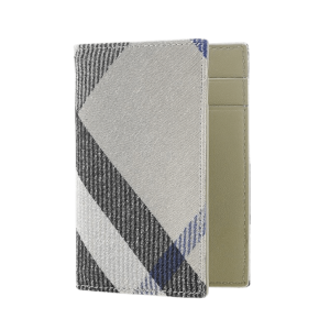Burberry Check Folding Card Case Liken