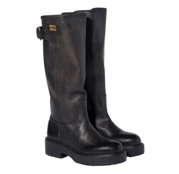 Leather boots  5W767E 5Y9S F0002