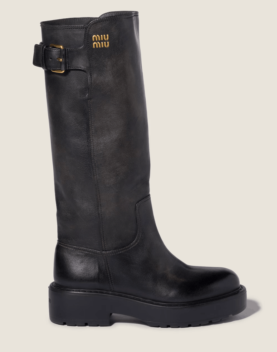 Leather boots  5W767E 5Y9S F0002