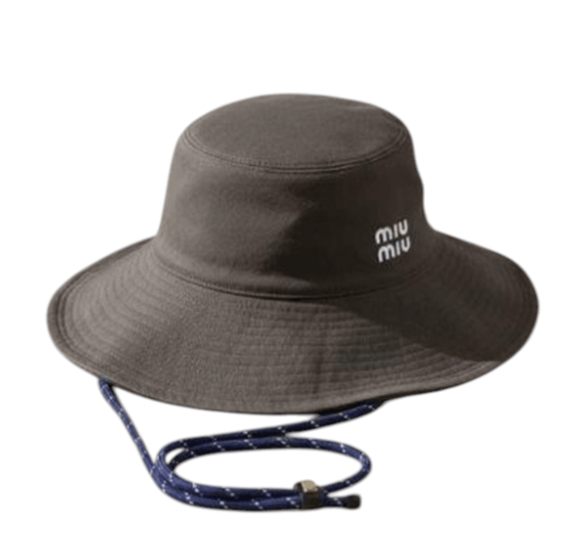 Denim hat Dark Brown/Iris