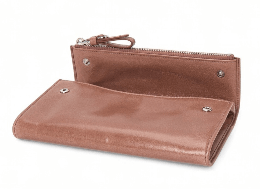 Miu Miu Shoulder Strap Leather Pouch Pink