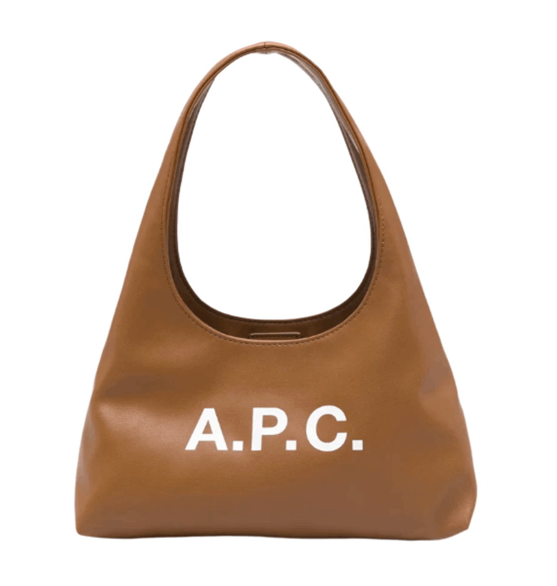 A.P.C. Baby Ninon Shoulder Bag Camel