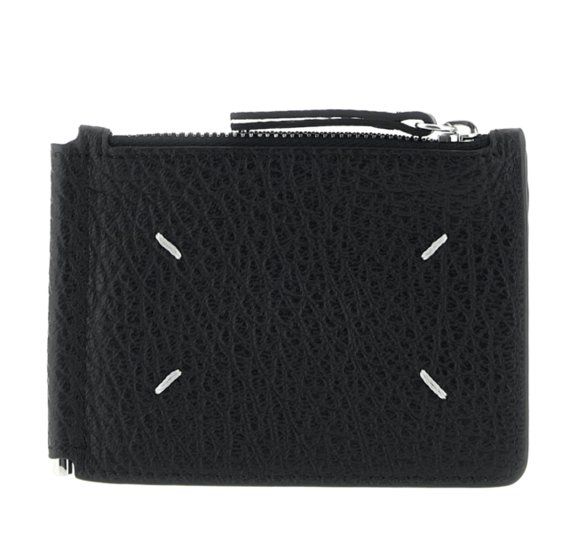 Maison Margiela Leather Wallet Black