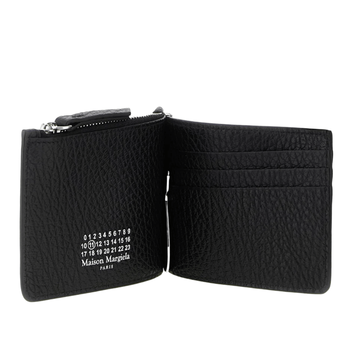 Maison Margiela Leather Wallet Black