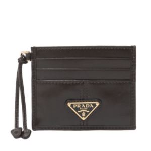 Leather card holder - Dark Brown