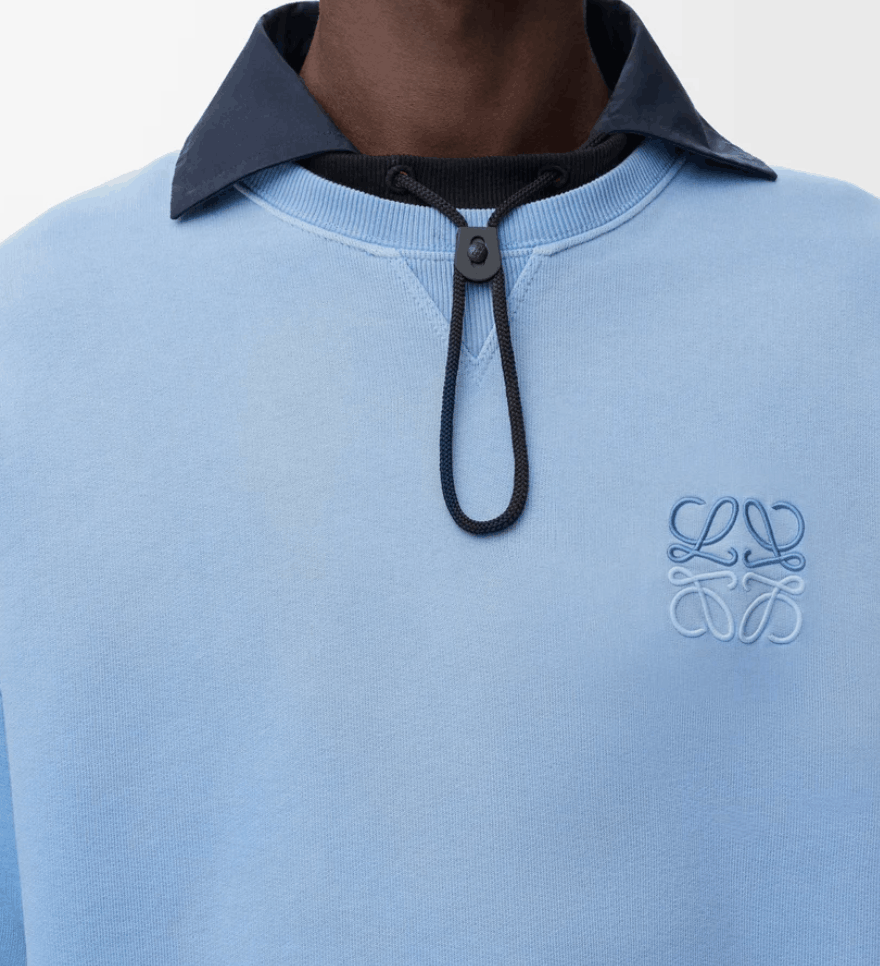 Sweatshirt in cotton 