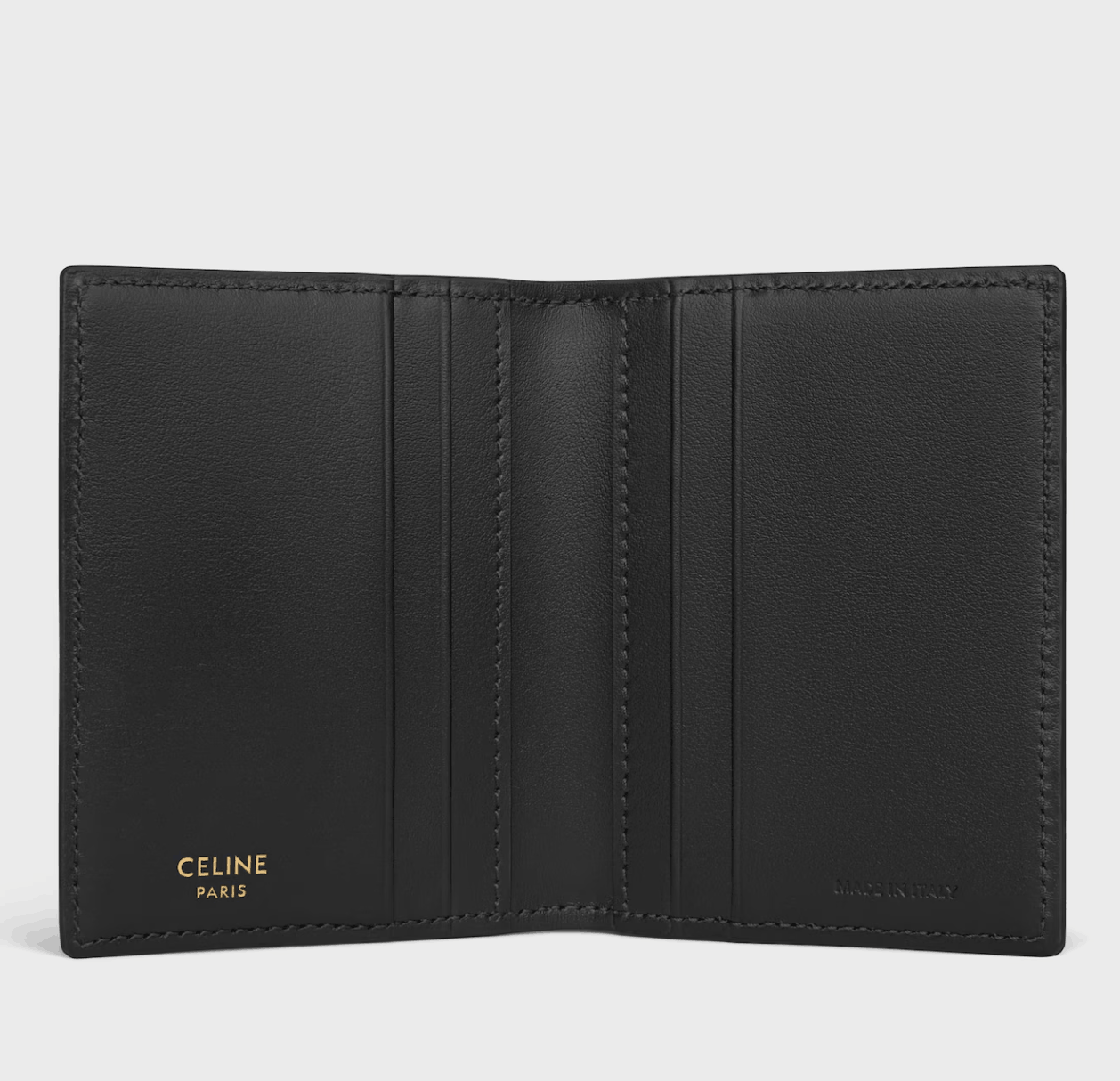 BI-FOLD CARD HOLDER TRIOMPHE PONTET IN GOATSKIN
