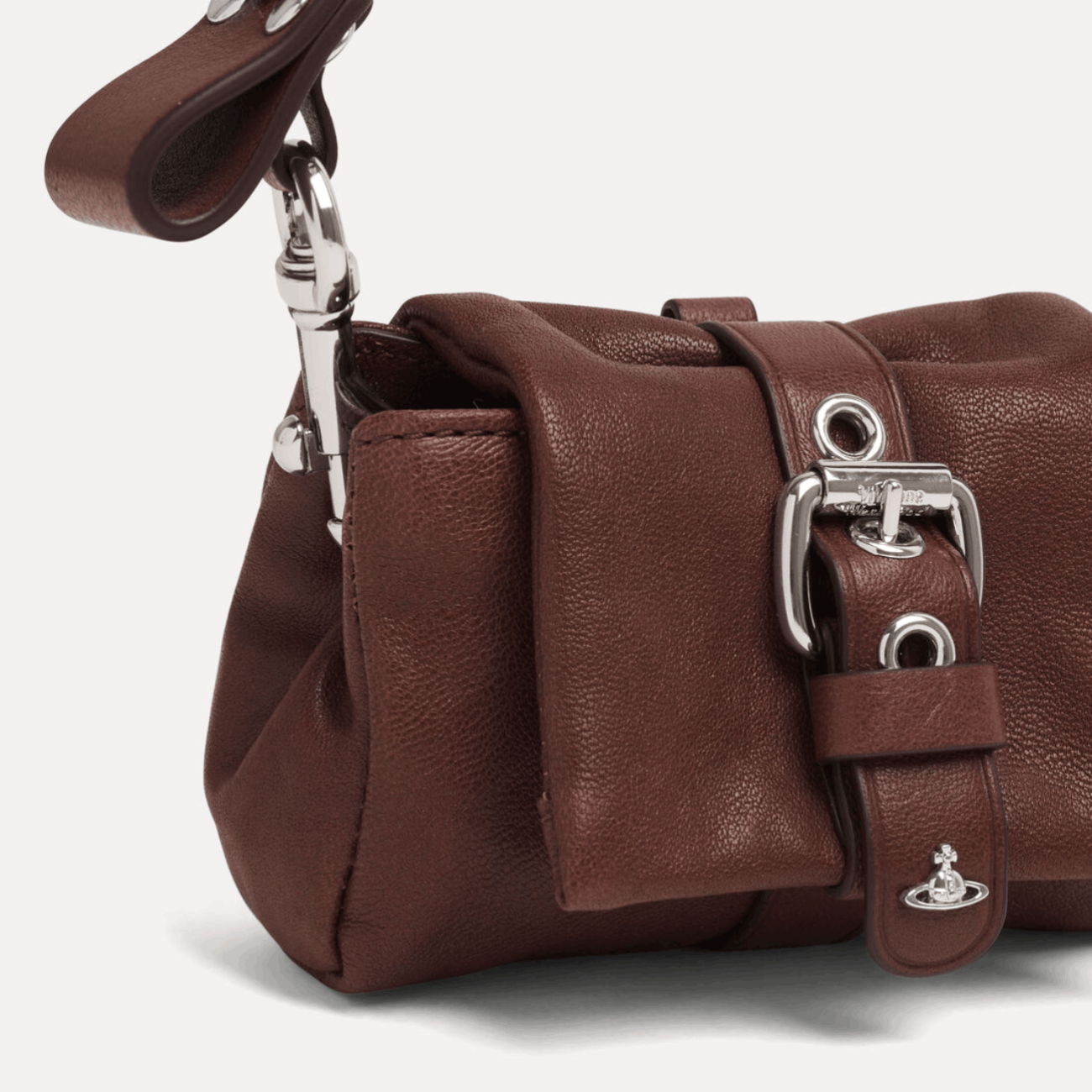 Hazel Treasure Charm Handbag - CHESTNUT