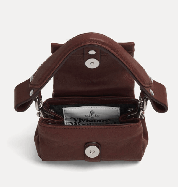 Hazel Treasure Charm Handbag - CHESTNUT
